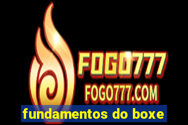 fundamentos do boxe